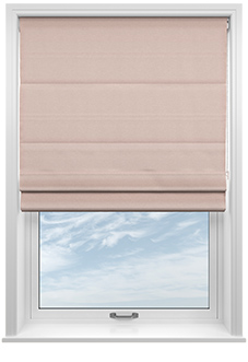 Norleigh, Blush - Roman Blind